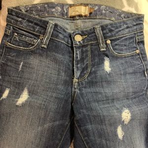 Paige Skyline Ankle Peg Jeans